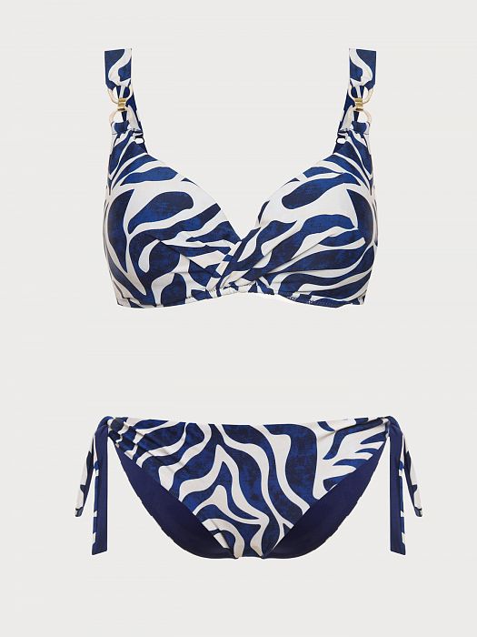 Купальник раздельный push-up / слип