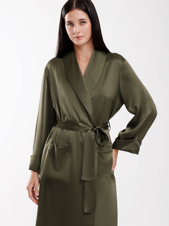 Халат длинный