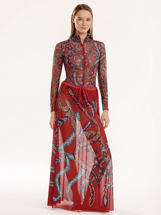 Юбка длинная