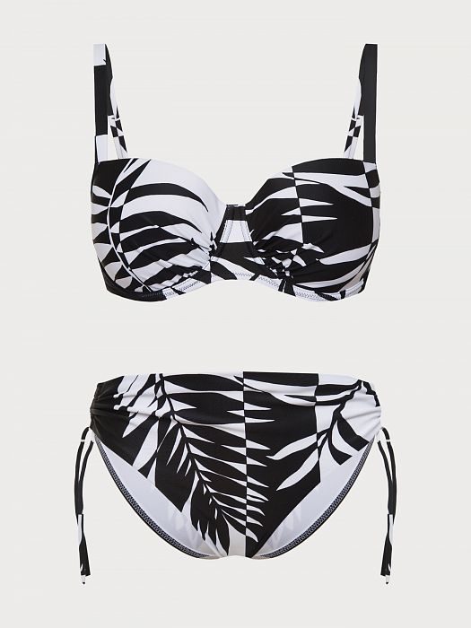 Купальник раздельный лиф мягкий / слип