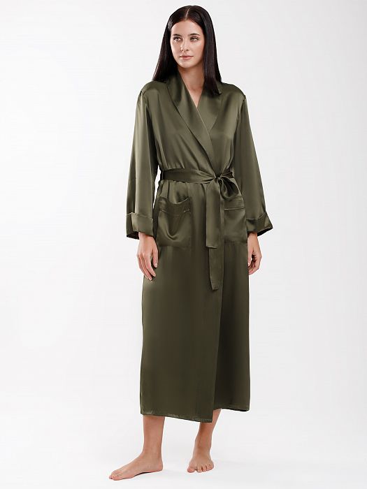 Халат длинный