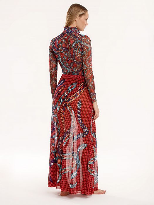 Юбка длинная