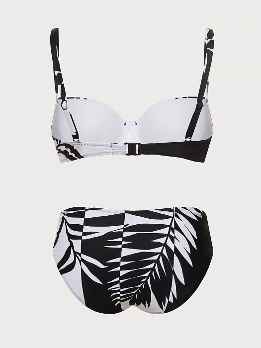 Купальник раздельный лиф мягкий / слип