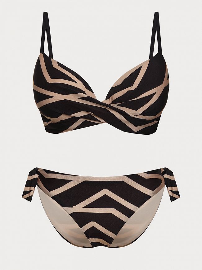 Купальник раздельный push-up / слип