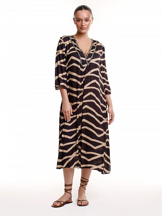 Платье длинное