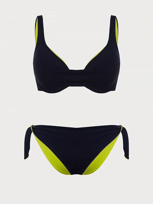 Купальник раздельный лиф мягкий / хипстер