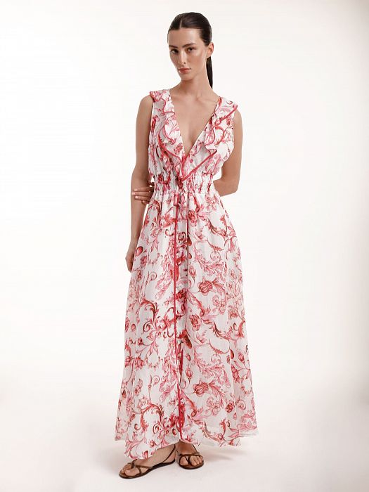 Платье длинное