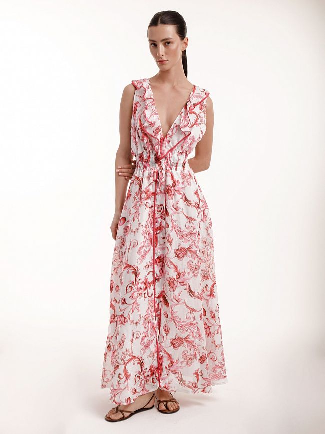 Платье длинное