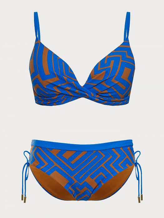 Купальник раздельный push-up / слип