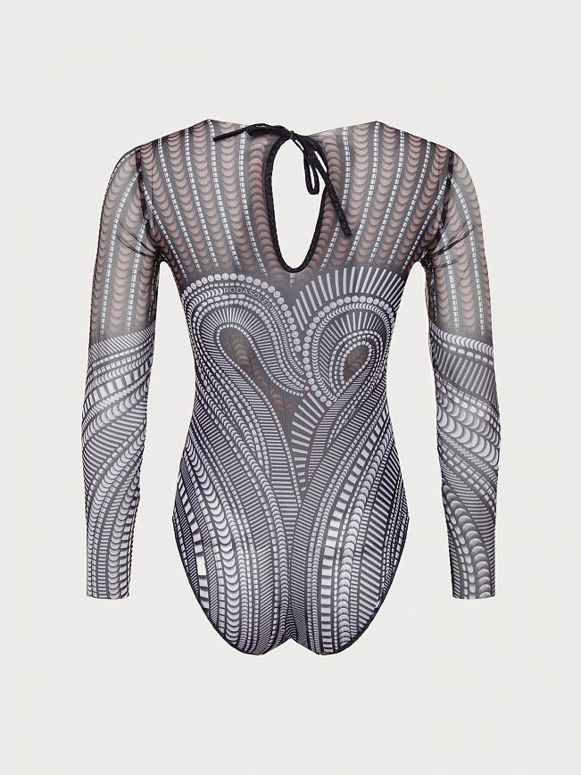 Купальник слитный