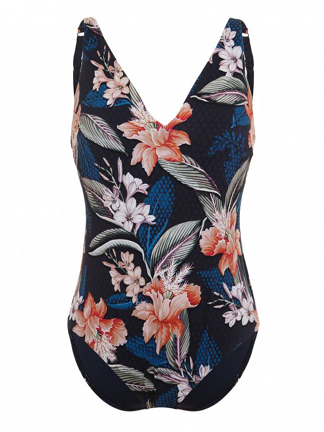 Купальник слитный с мягкой чашкой