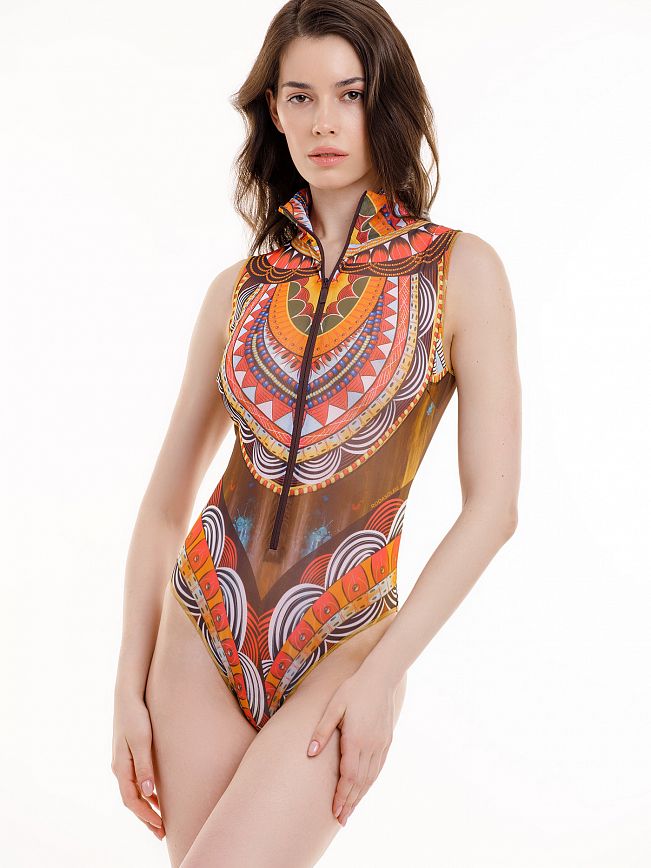 Купальник слитный