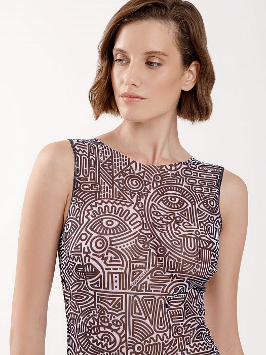 Купальник слитный