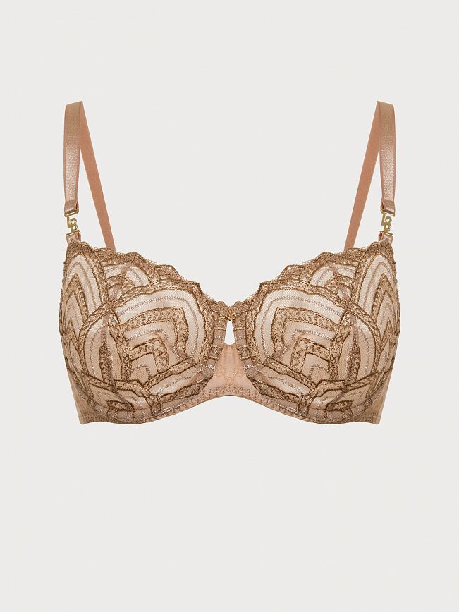 Бюстгальтер балконет мягкий