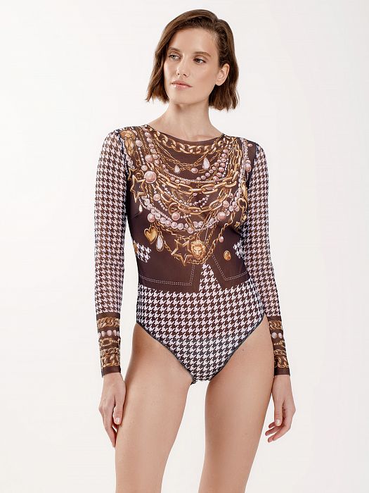 Купальник слитный