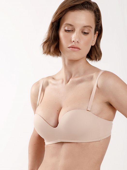 Бюстгальтер балконет push-up